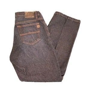IZOD Men's Size 34x30 Classic Fit Jeans Dark Wash